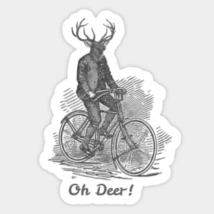 Oh Deer! Sticker